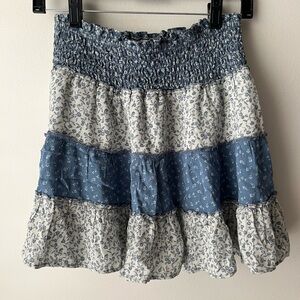 American Eagle Floral Skirt
